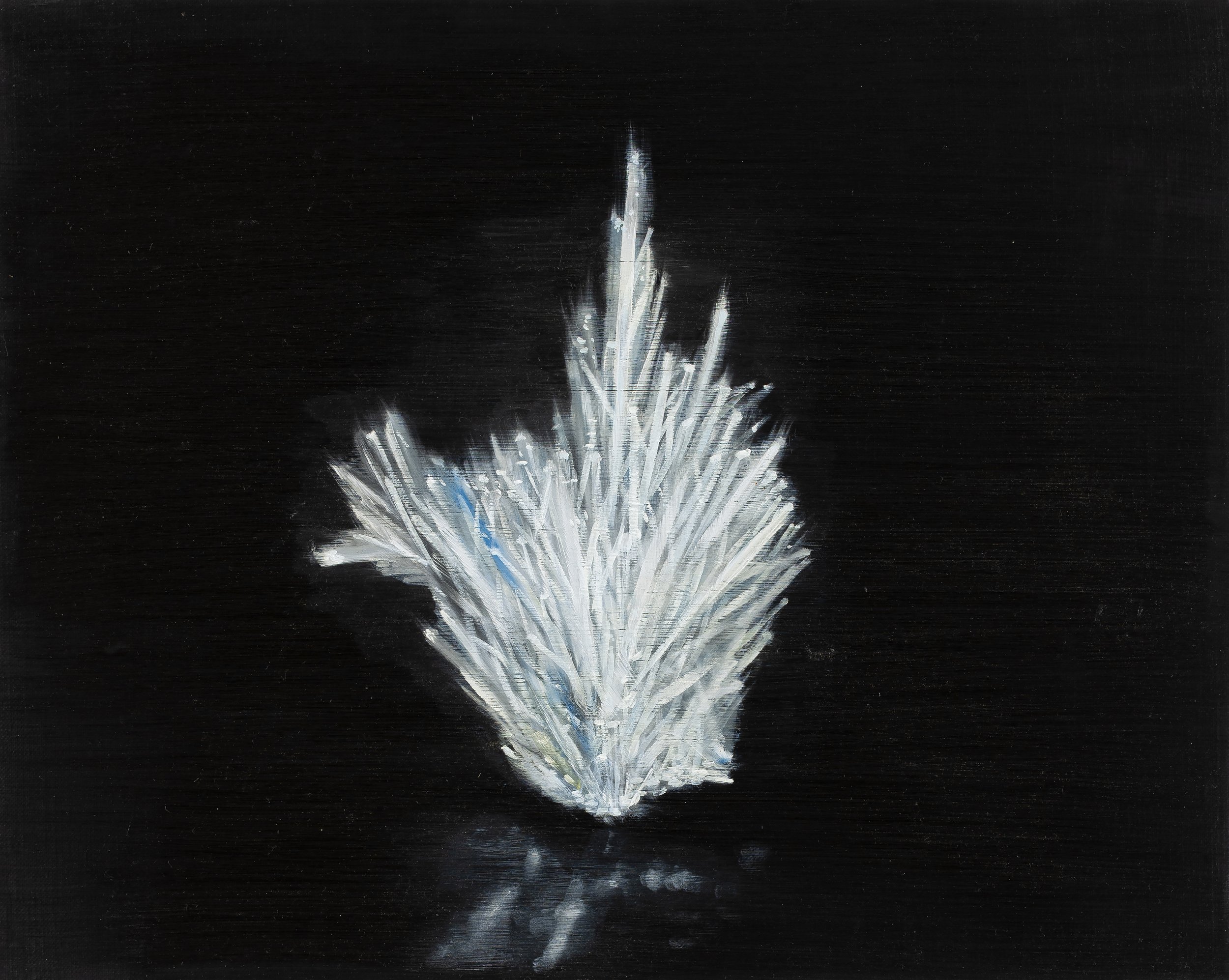 Detail of Tan Mu, Antimony, 2020, crystalline structure