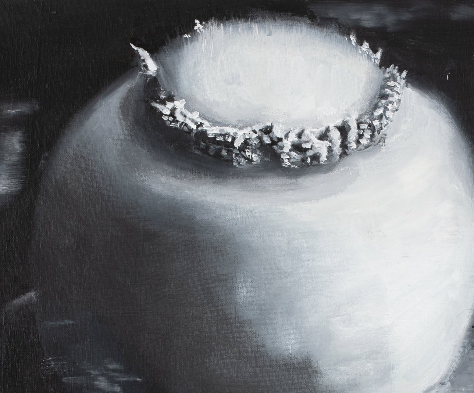 Tan Mu, Bikini Atoll, 2020. Detail of the mushroom cloud base.
