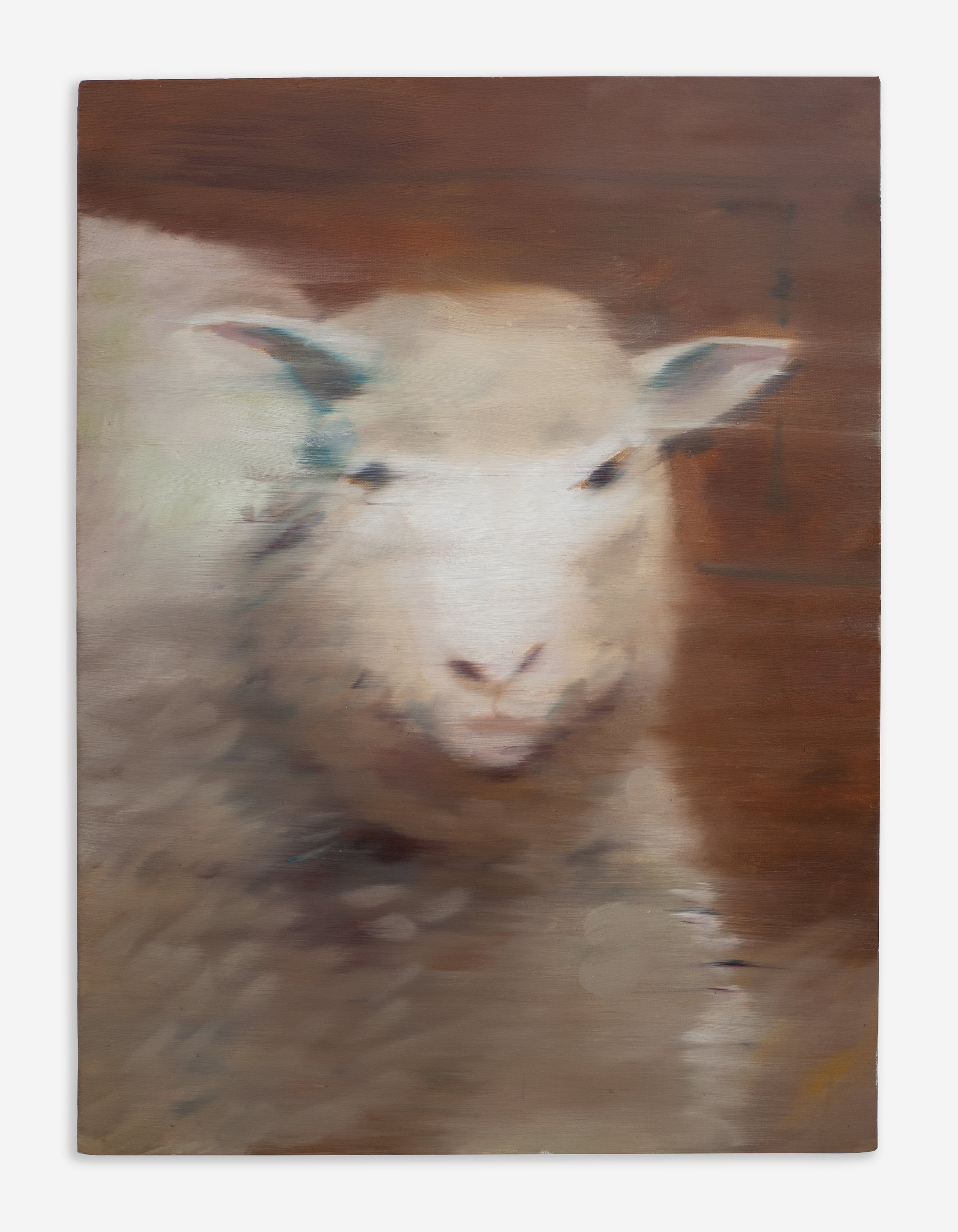Tan Mu, Dolly, 2021, detail of blurred surface