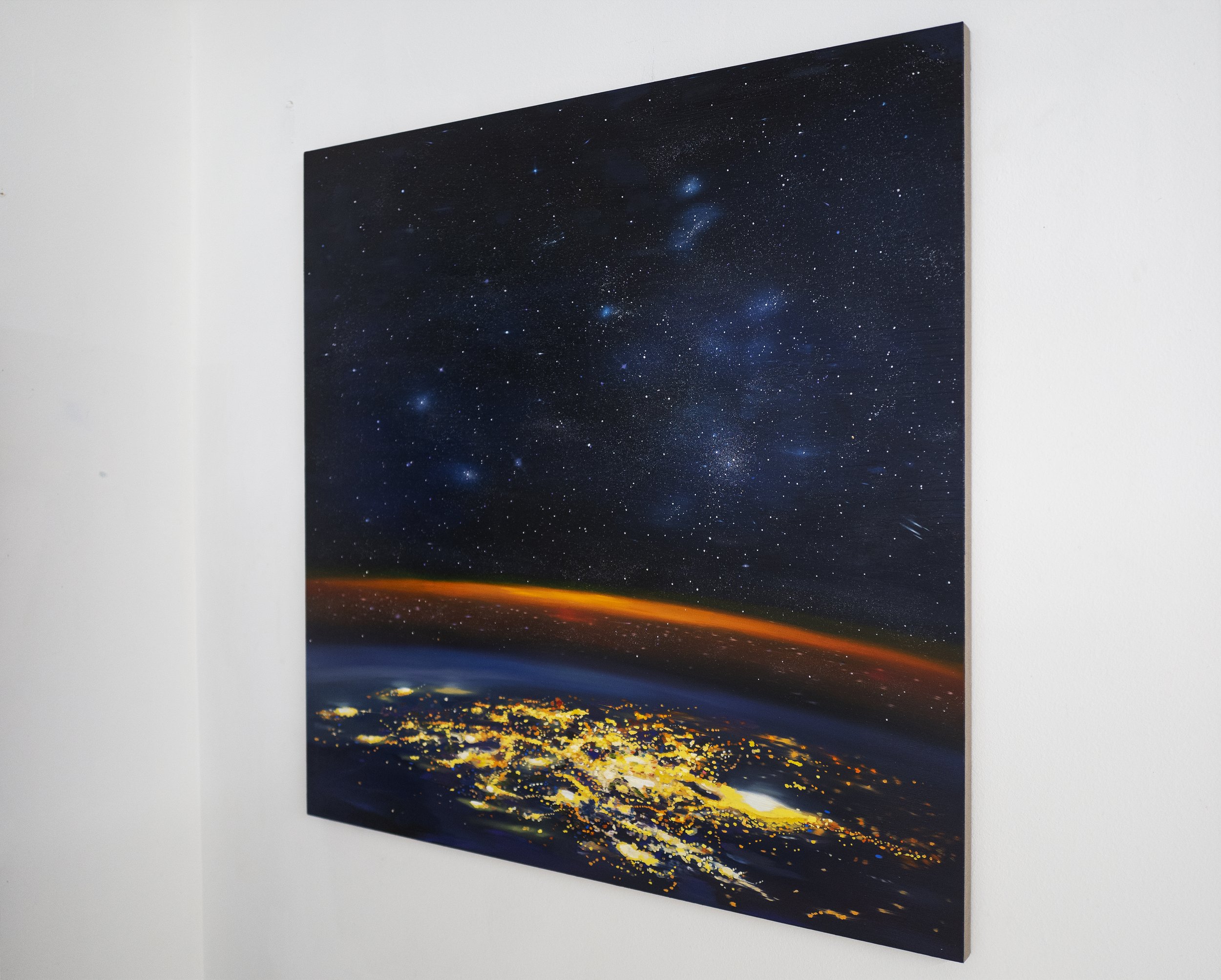 Tan Mu, Horizons 06, 2024, detail of city lights