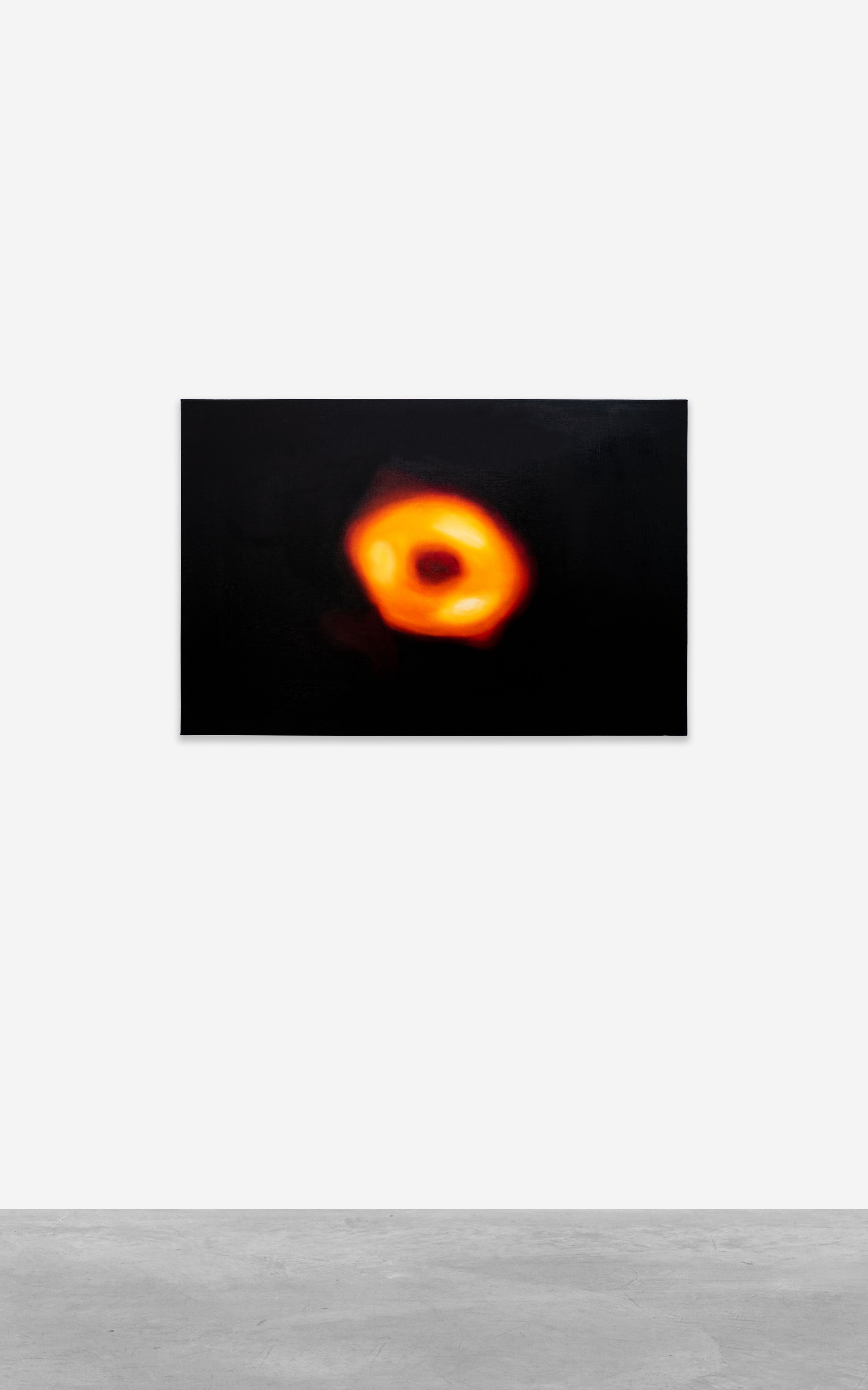 Tan Mu, Sagittarius A* (2022), detail of accretion disk ring