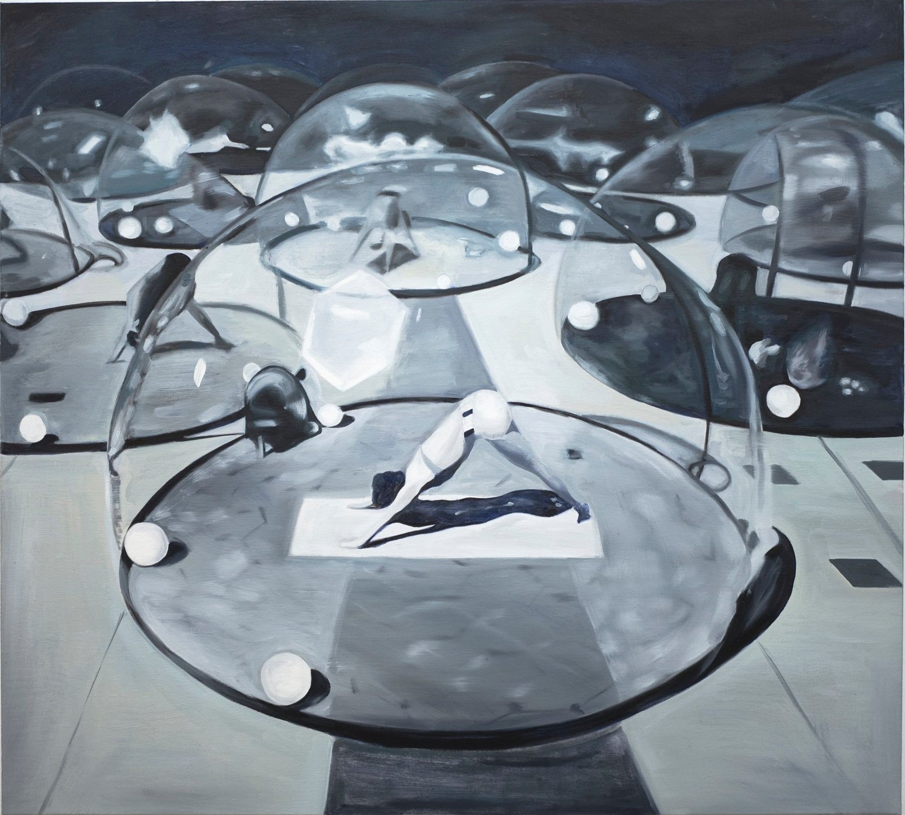 Yoga Isolation, 2022, detail